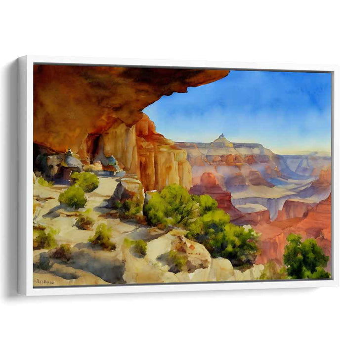 Illusion of Reality: Realistic Landscape Canvas Art Print