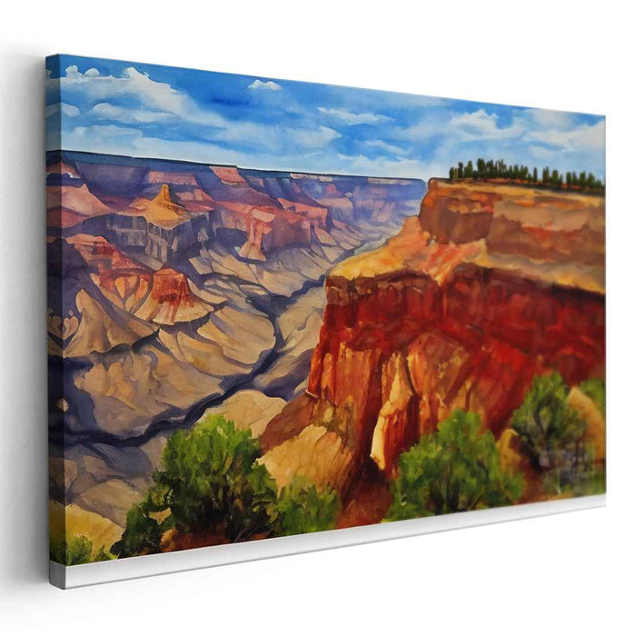 Watercolor Grand Canyon #133