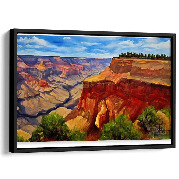 Watercolor Grand Canyon #133