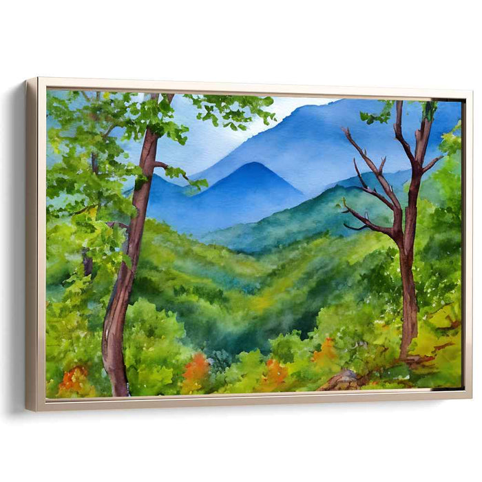 Watercolor Great Smoky Mountains National Park #102