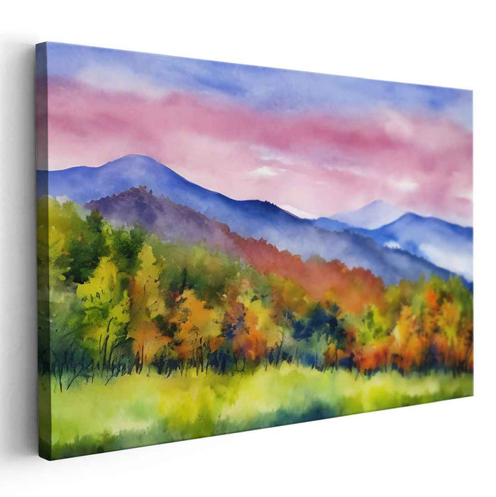 Watercolor Great Smoky Mountains National Park #105