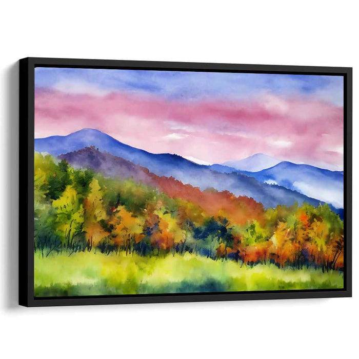 Watercolor Great Smoky Mountains National Park #105