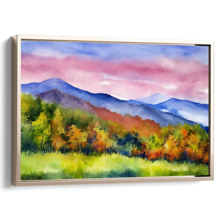 Watercolor Great Smoky Mountains National Park #105