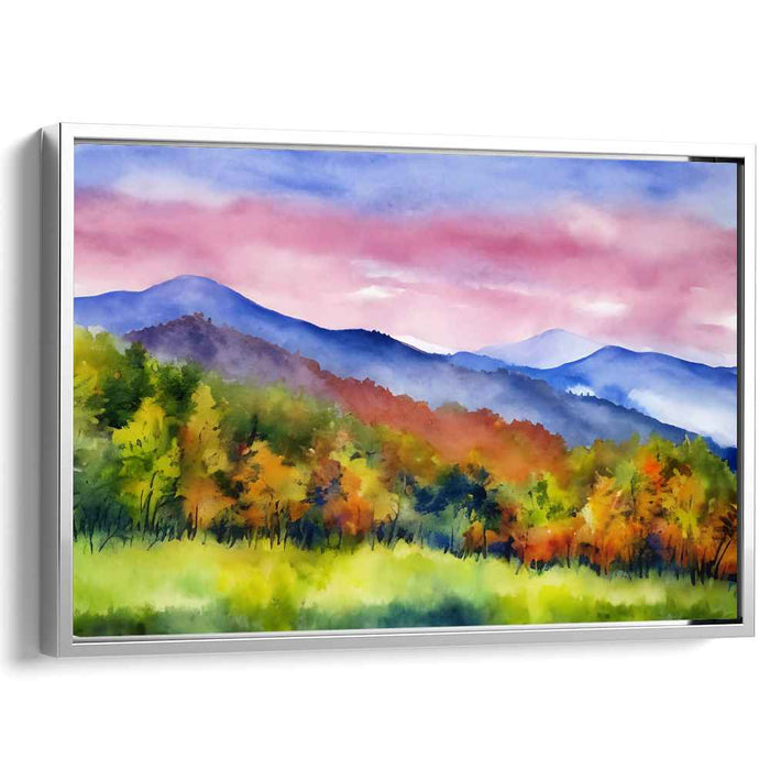Watercolor Great Smoky Mountains National Park #105