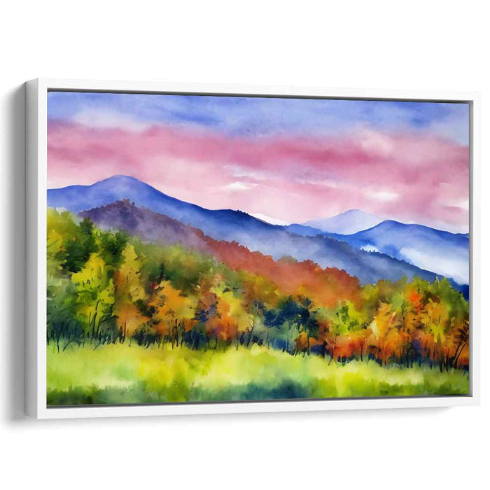Watercolor Great Smoky Mountains National Park #105