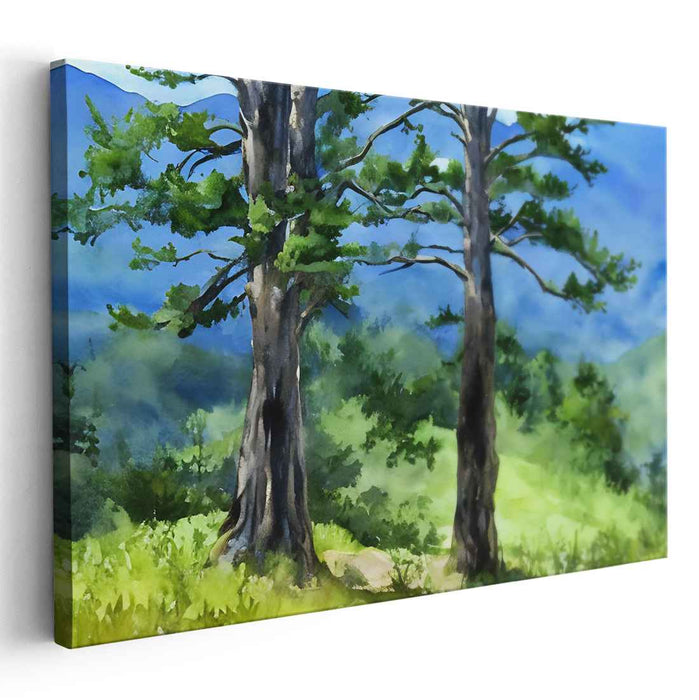 Watercolor Great Smoky Mountains National Park #112