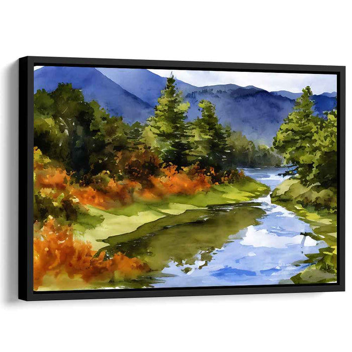 Peak Daydream: Majestic Mountain Landscape Canvas Art
