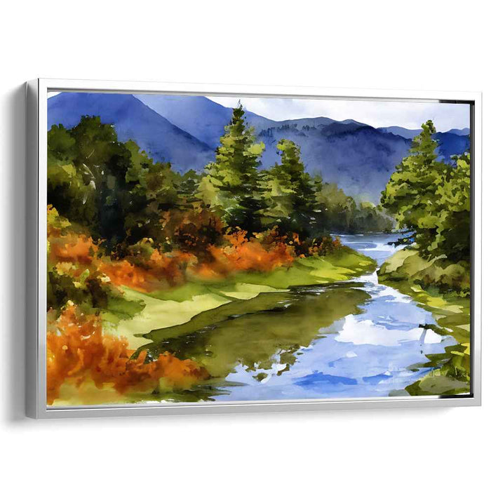 Peak Daydream: Majestic Mountain Landscape Canvas Art