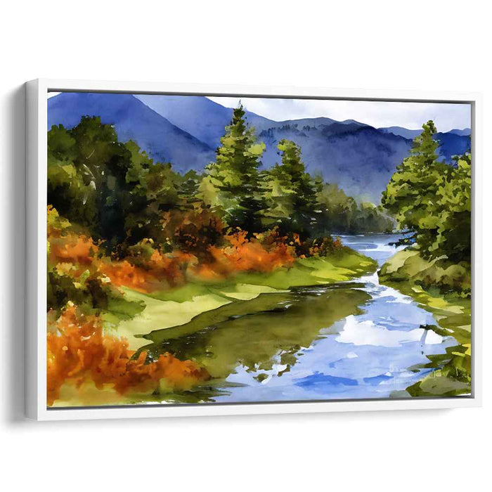 Peak Daydream: Majestic Mountain Landscape Canvas Art
