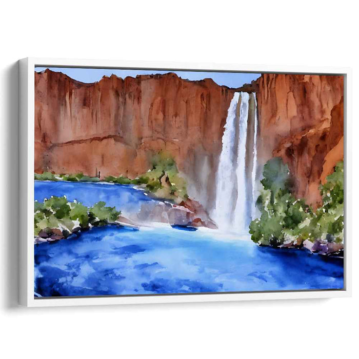 Watercolor Havasu Falls #110