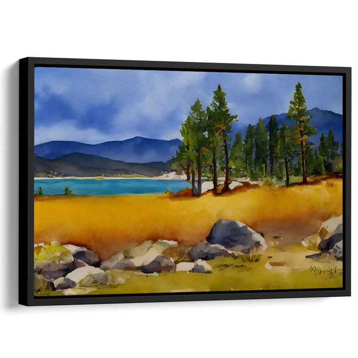 Watercolor Lake Tahoe #118