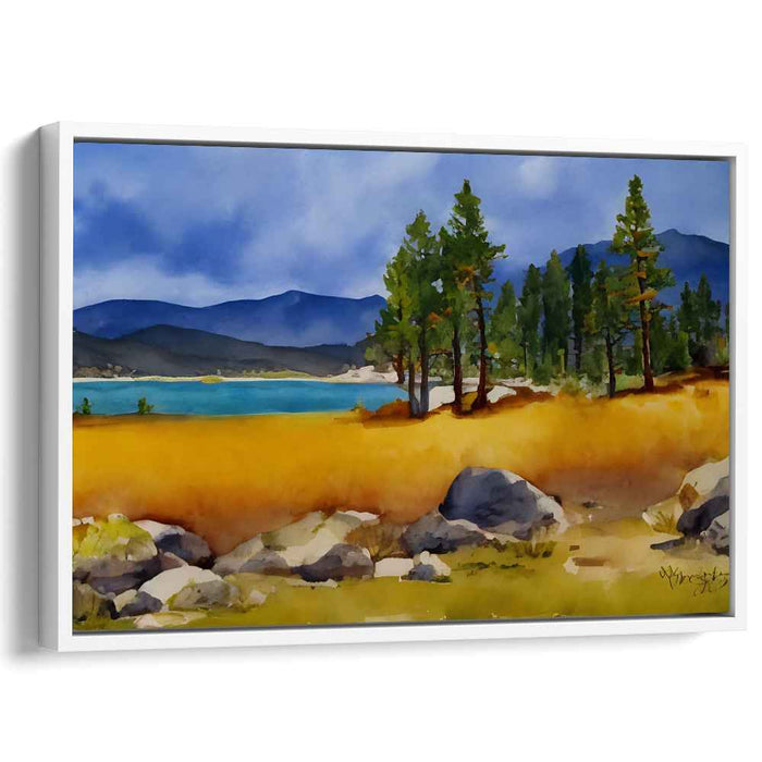 Watercolor Lake Tahoe #118