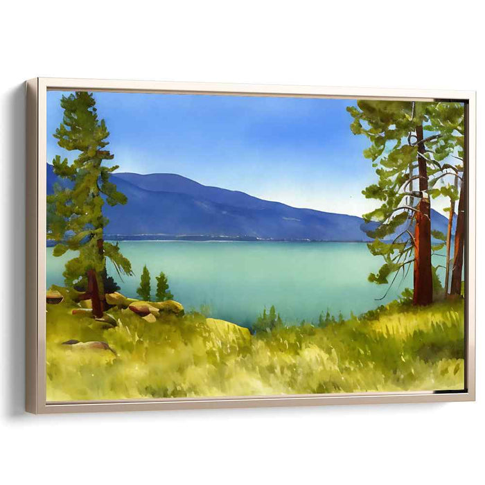 Watercolor Lake Tahoe #130