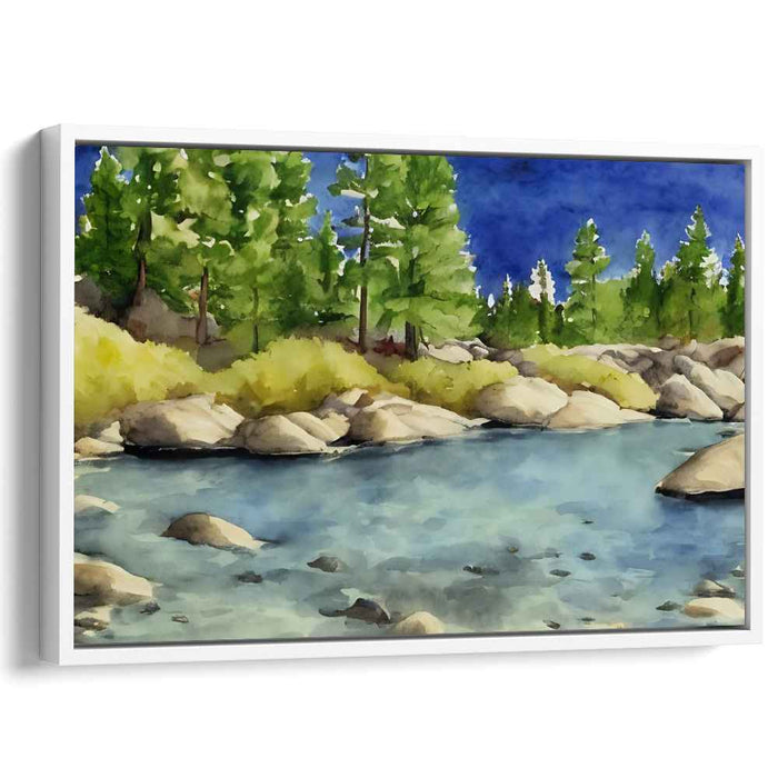Watercolor Lake Tahoe #132