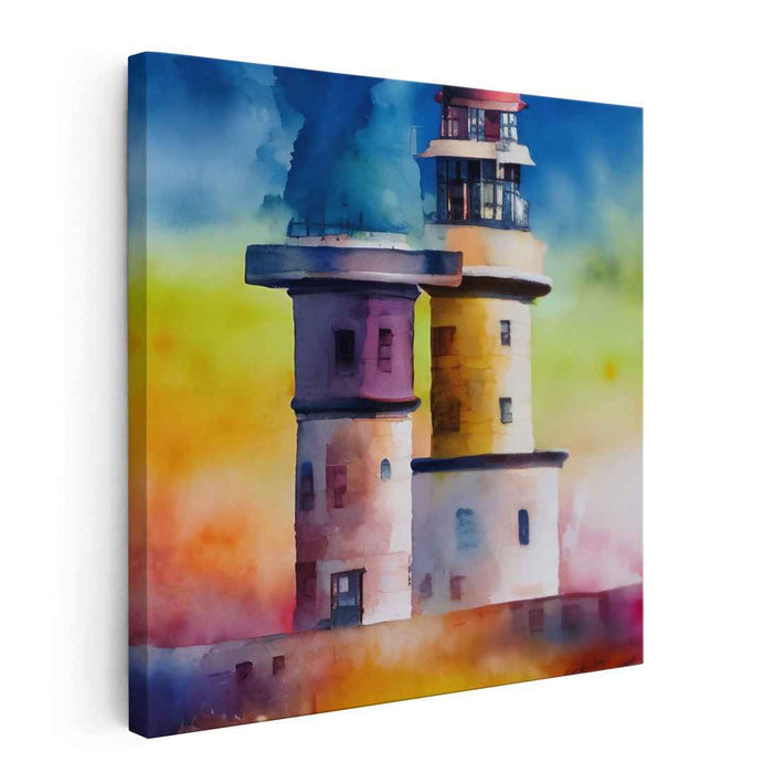 Watercolor Lighthouse #002