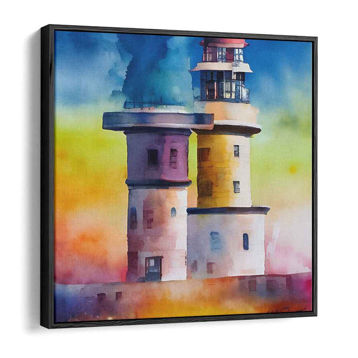 Watercolor Lighthouse #002