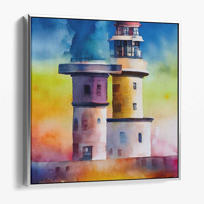 Watercolor Lighthouse #002