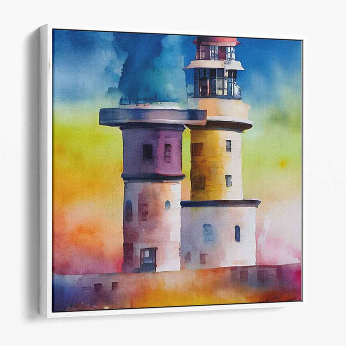 Watercolor Lighthouse #002