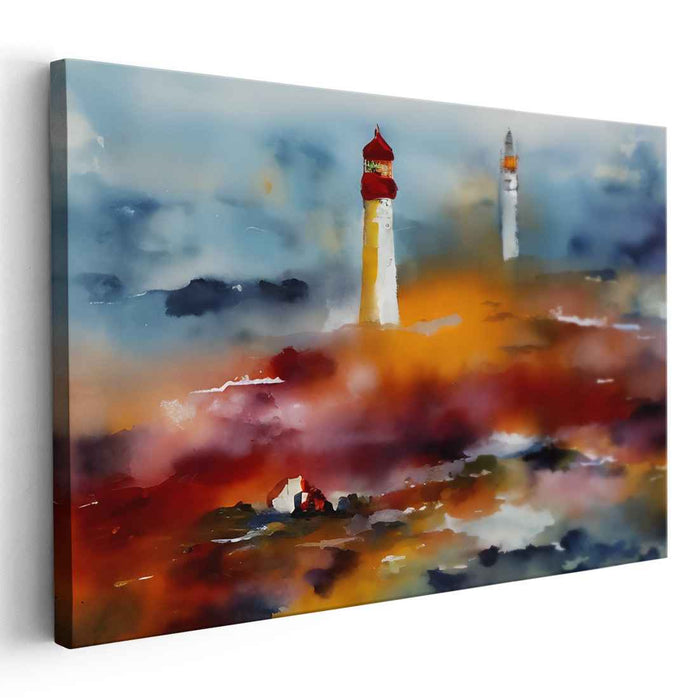 Watercolor Lighthouse #112