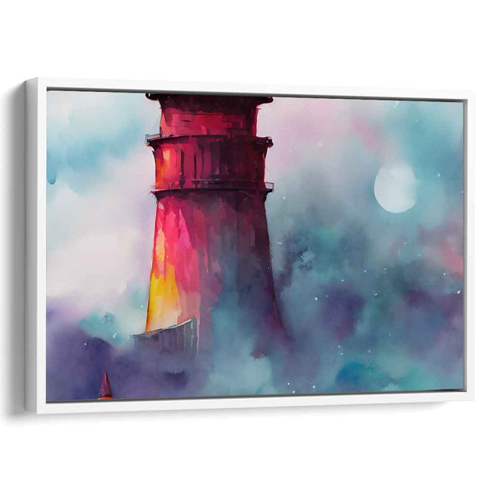 Aqueous Delicacy: Ethereal Watercolor Canvas Art