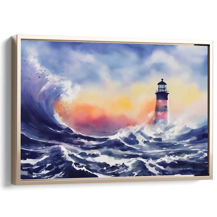 Watercolor Lighthouse #122