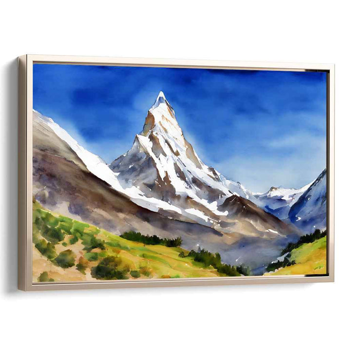 Watercolor Matterhorn #116