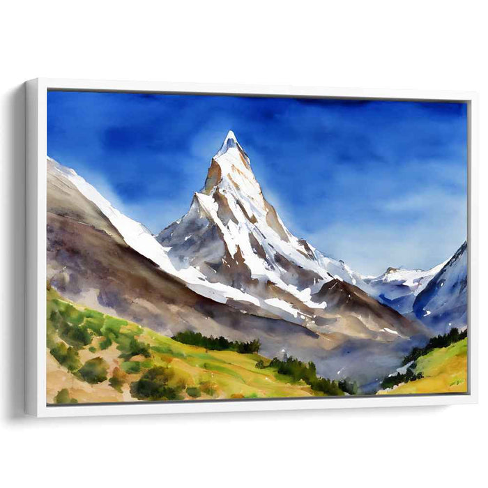 Watercolor Matterhorn #116