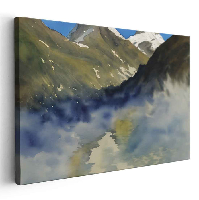 Watercolor Matterhorn #125