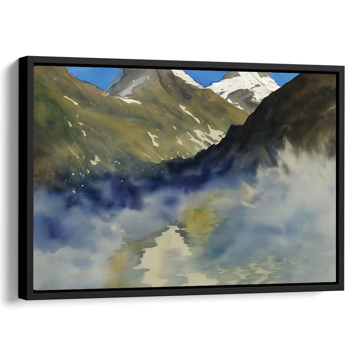 Watercolor Matterhorn #125