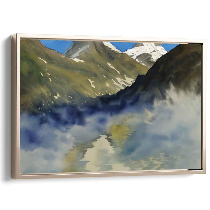 Watercolor Matterhorn #125