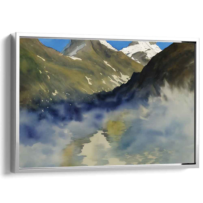 Watercolor Matterhorn #125