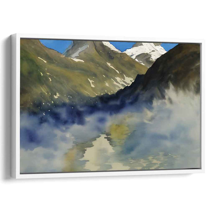 Watercolor Matterhorn #125