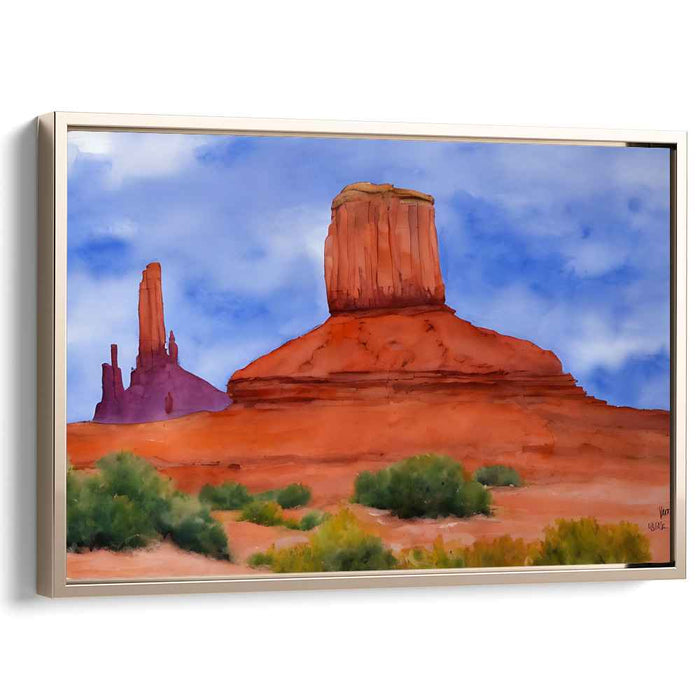 Watercolor Monument Valley #101