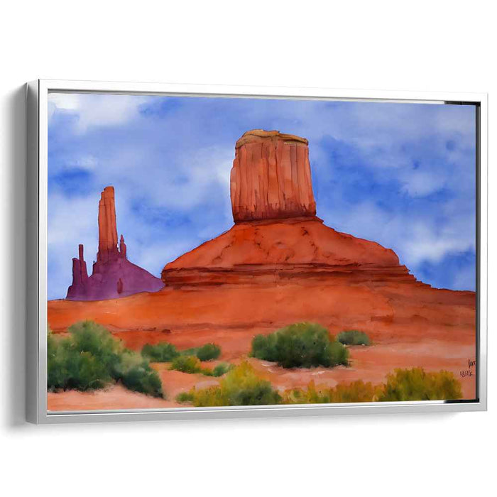 Watercolor Monument Valley #101