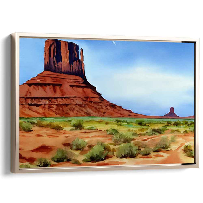 Watercolor Monument Valley #112