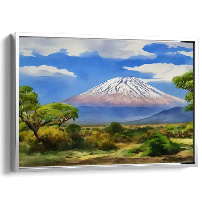 Watercolor Mount Kilimanjaro #105