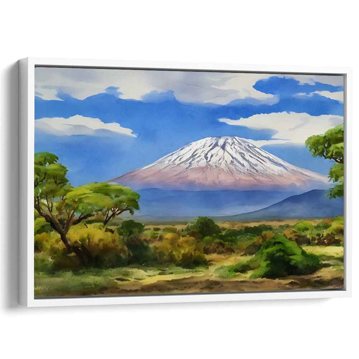Watercolor Mount Kilimanjaro #105