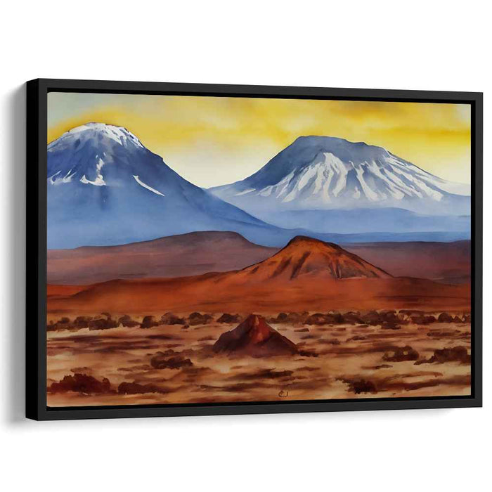 Watercolor Mount Kilimanjaro #108