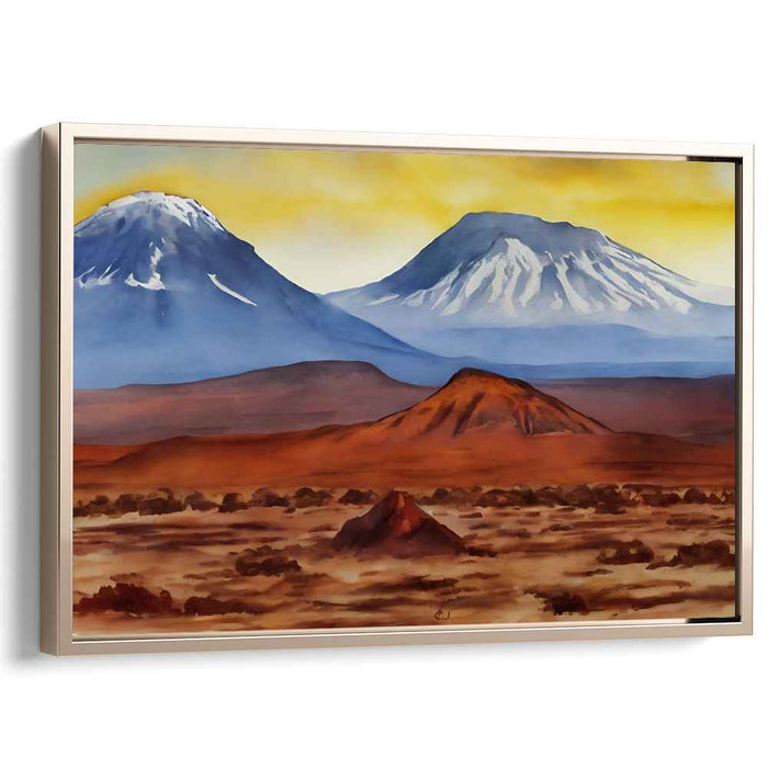 Watercolor Mount Kilimanjaro #108