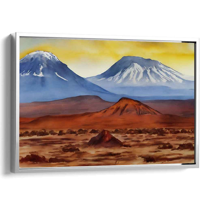 Watercolor Mount Kilimanjaro #108