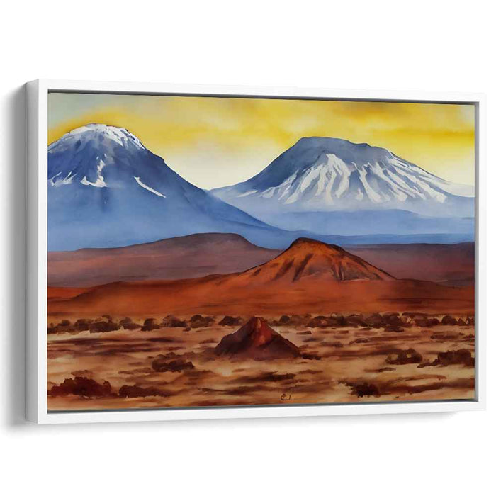 Watercolor Mount Kilimanjaro #108