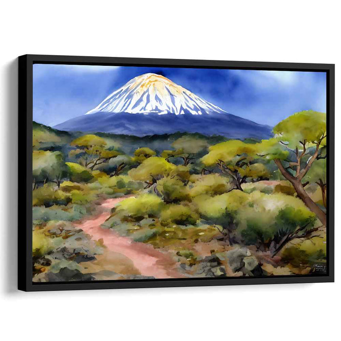 Tranquil Trail Discovery: Serene Pathway Through Nature's Beauty