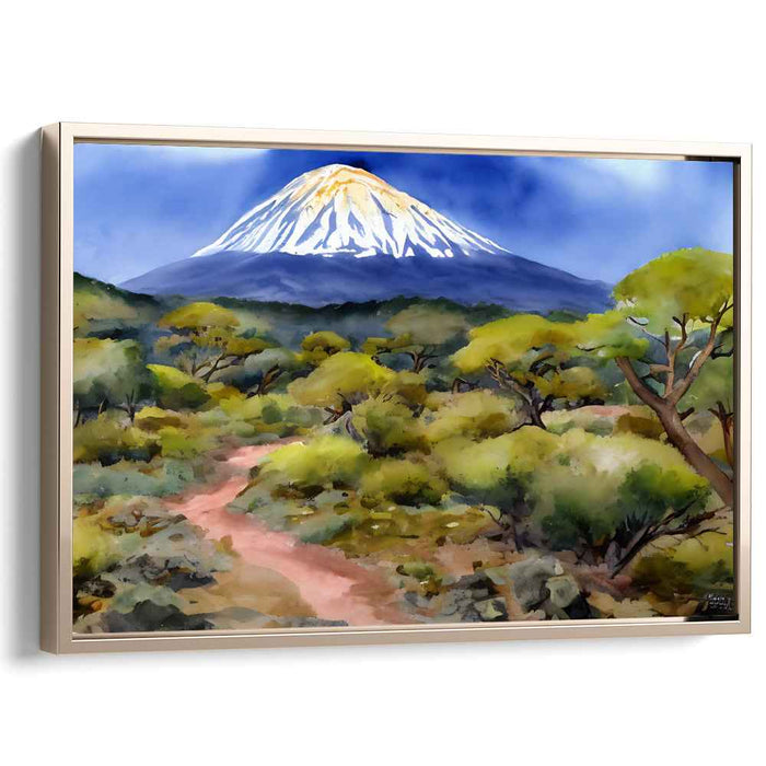 Tranquil Trail Discovery: Serene Pathway Through Nature's Beauty