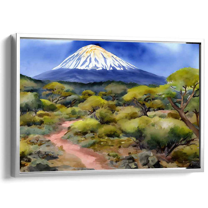 Tranquil Trail Discovery: Serene Pathway Through Nature's Beauty