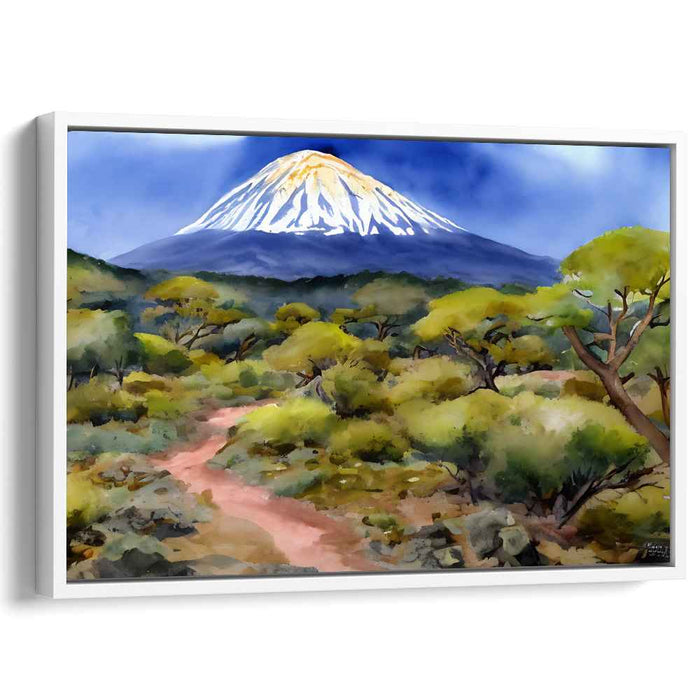 Tranquil Trail Discovery: Serene Pathway Through Nature's Beauty