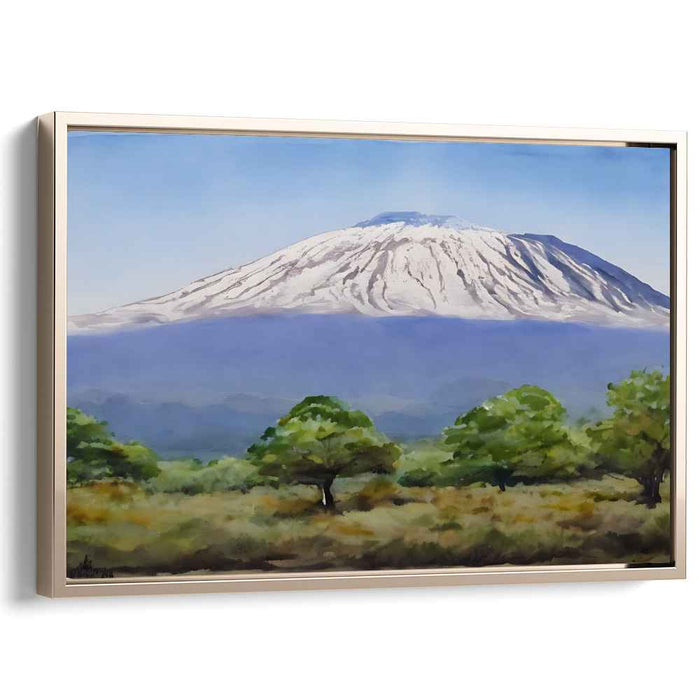Watercolor Mount Kilimanjaro #127
