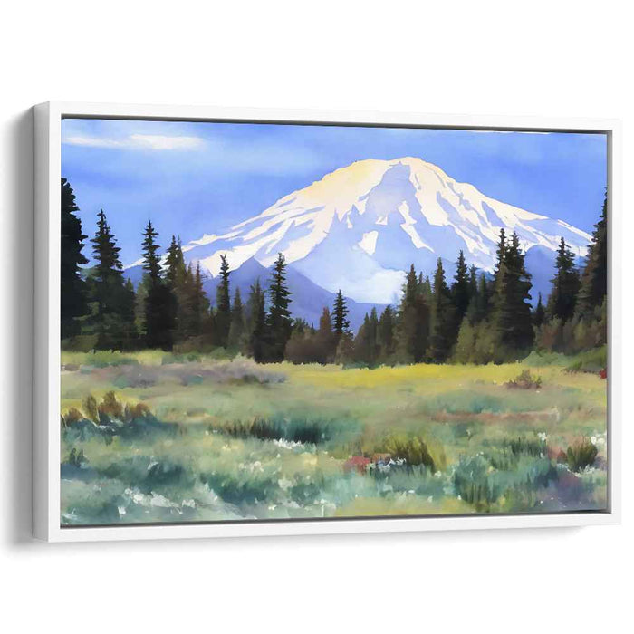 Watercolor Mount Rainier #120