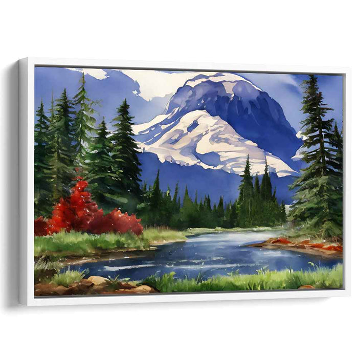Enrapturing Earth Tapestry: Captivating Nature Landscape Canvas Art Print