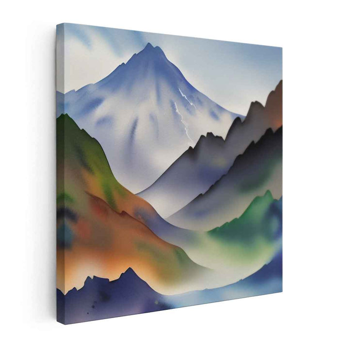 Watercolor Mountain #026