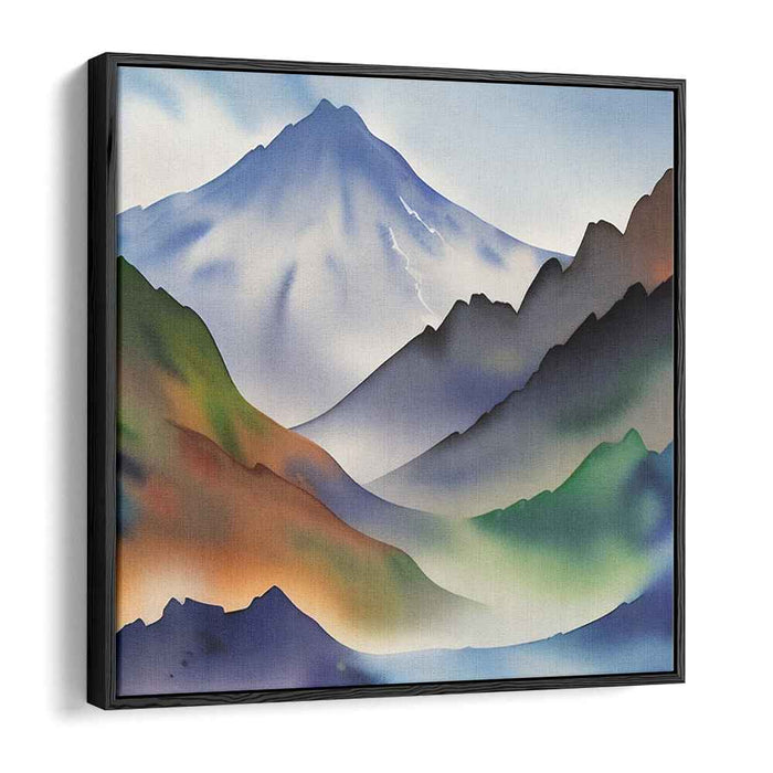 Watercolor Mountain #026